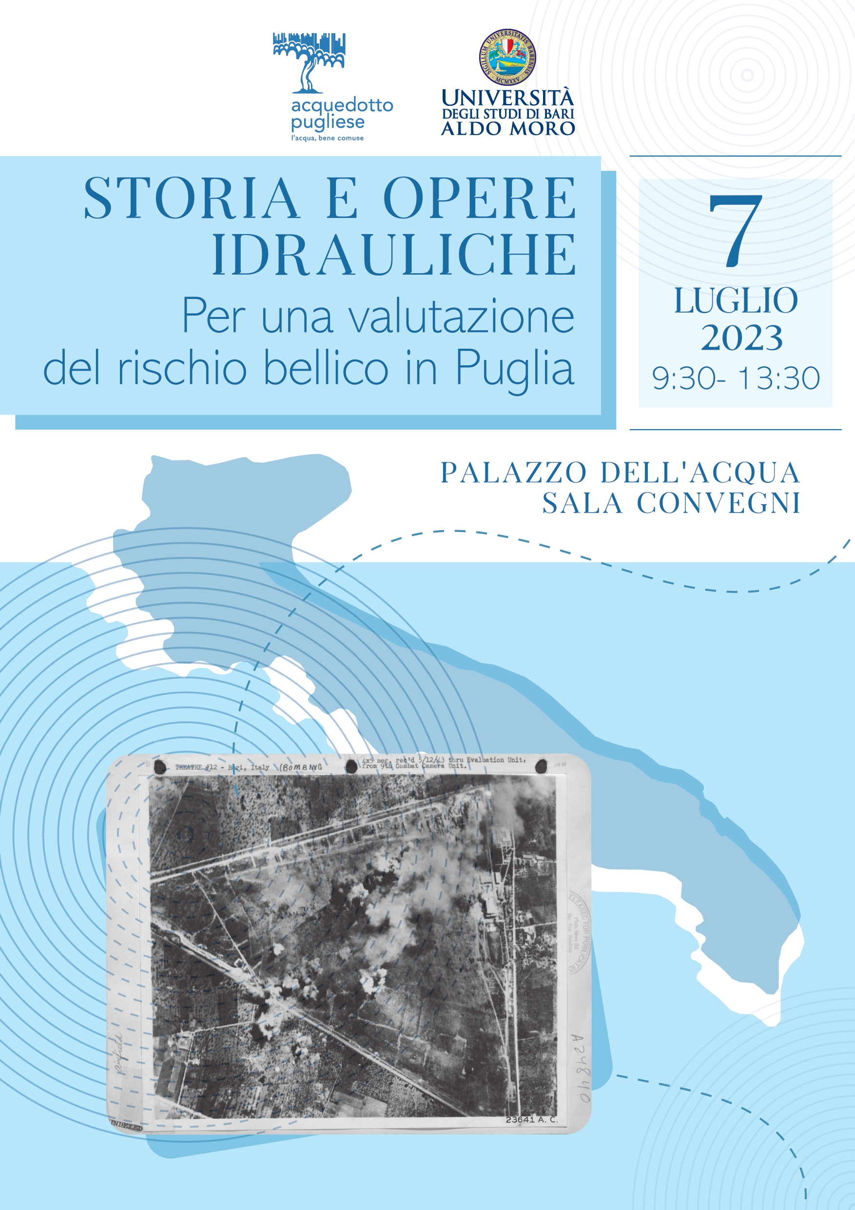 Storie e opere idrauliche – Per una valutazione del rischio bellico in Puglia