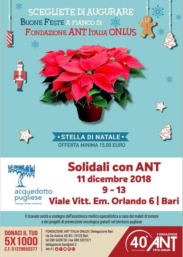 Acquedotto Pugliese dedica una giornata alla solidarietà