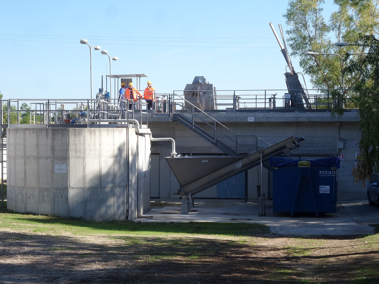 Depurazione: Aqp testa le centrifughe per ridurre i fanghi