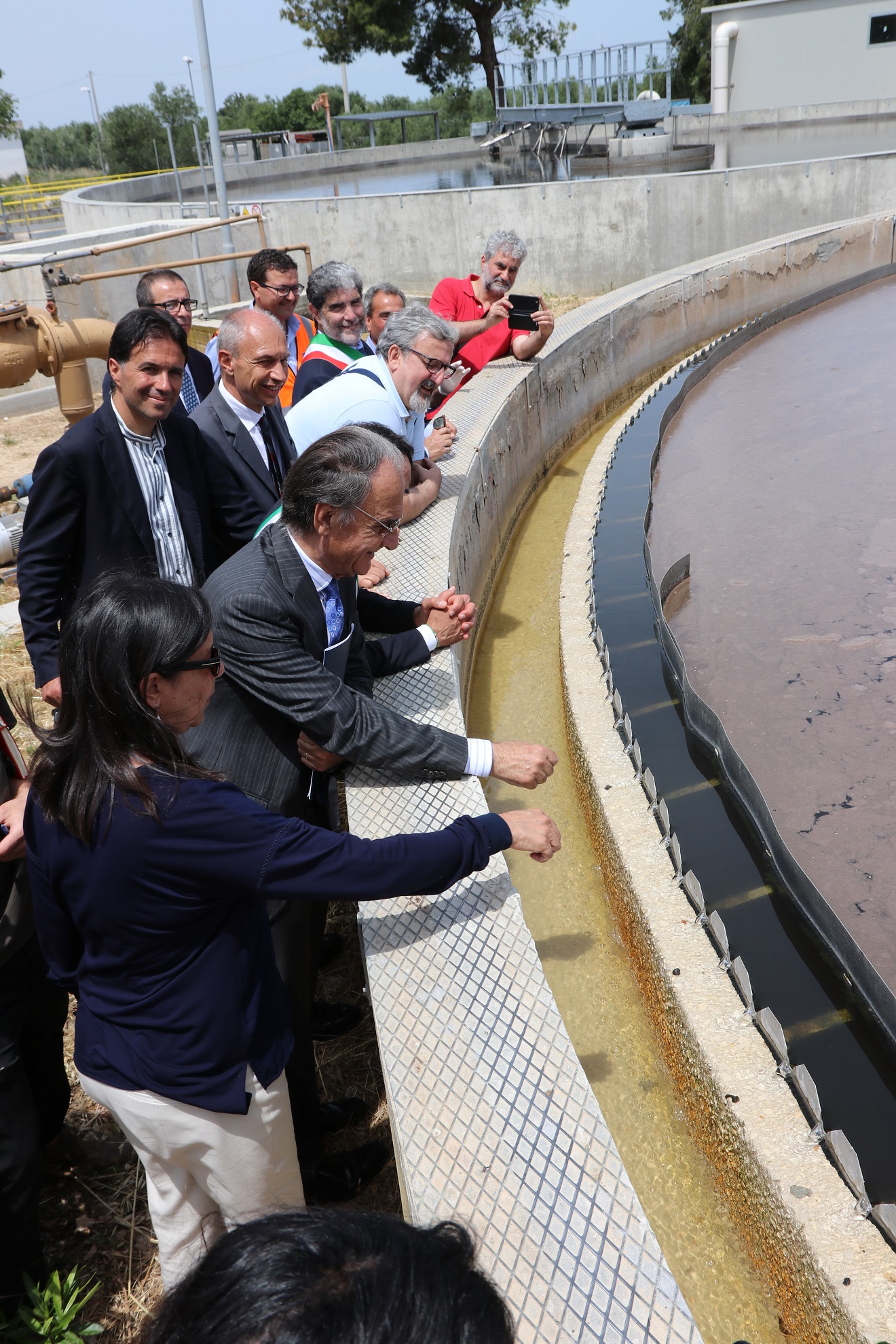 Inaugurato il completamento dei lavori di potenziamento del depuratore consortile di Ruvo di Puglia - Terlizzi