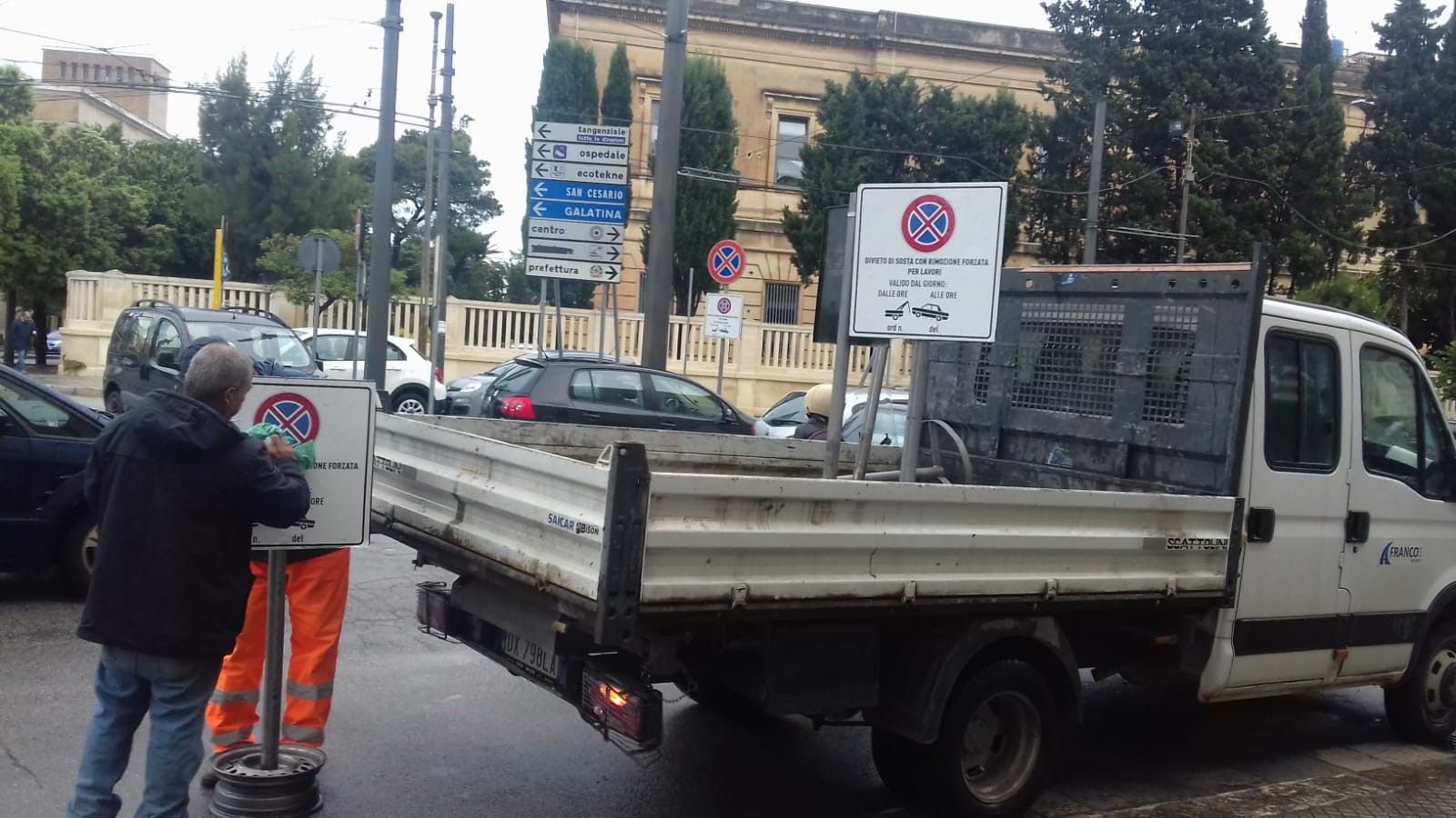 Partono domani i lavori per il ripristino definitivo del manto stradale nel centro di Lecce