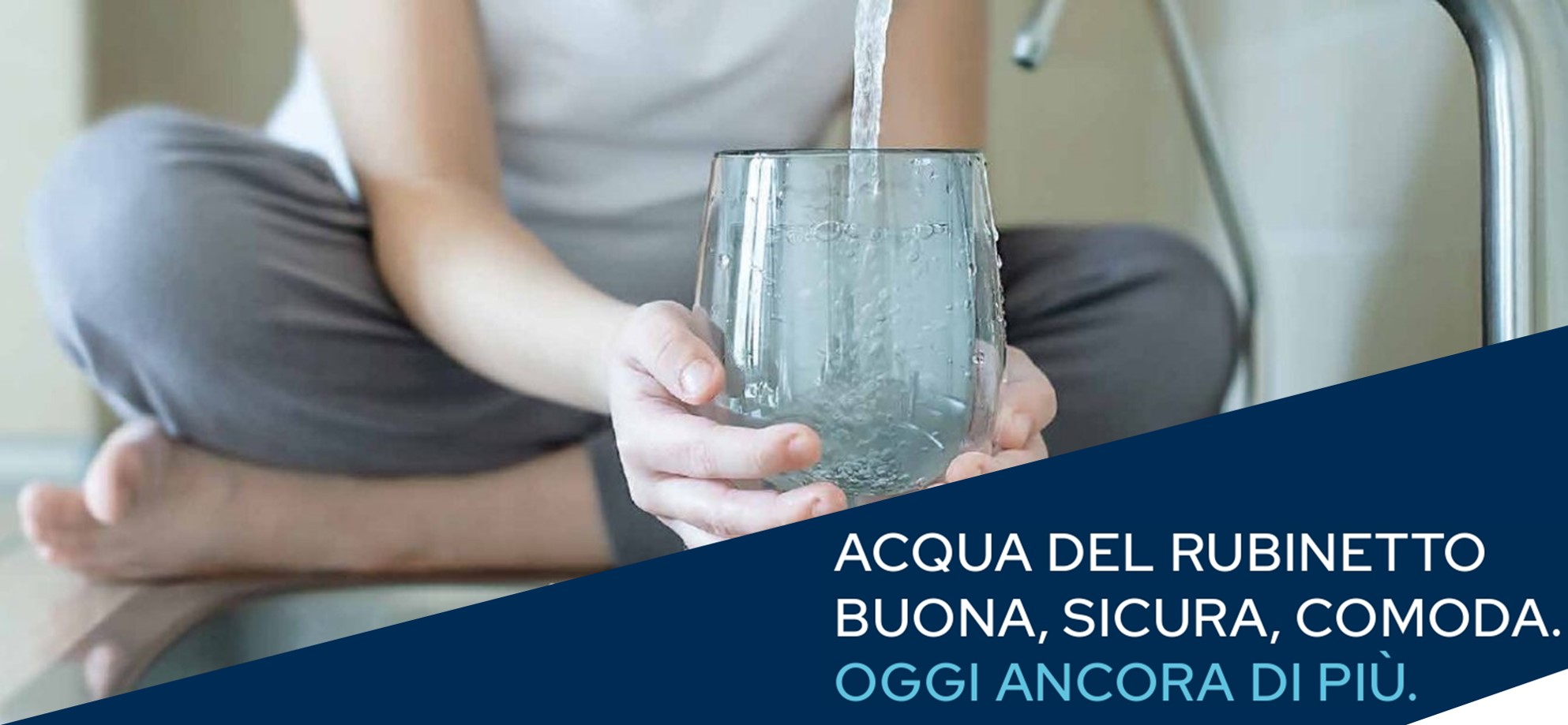 Header - campagna Acqua del rubinetto