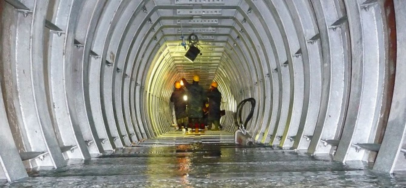 Infrastrutture - lavori nel canale principale