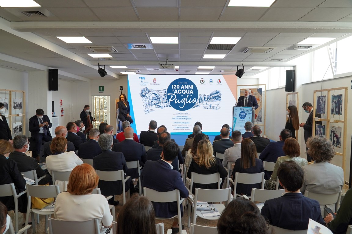 Acquedotto Pugliese, una storia di 120 anni che si rinnova con oltre 2 miliardi di investimenti