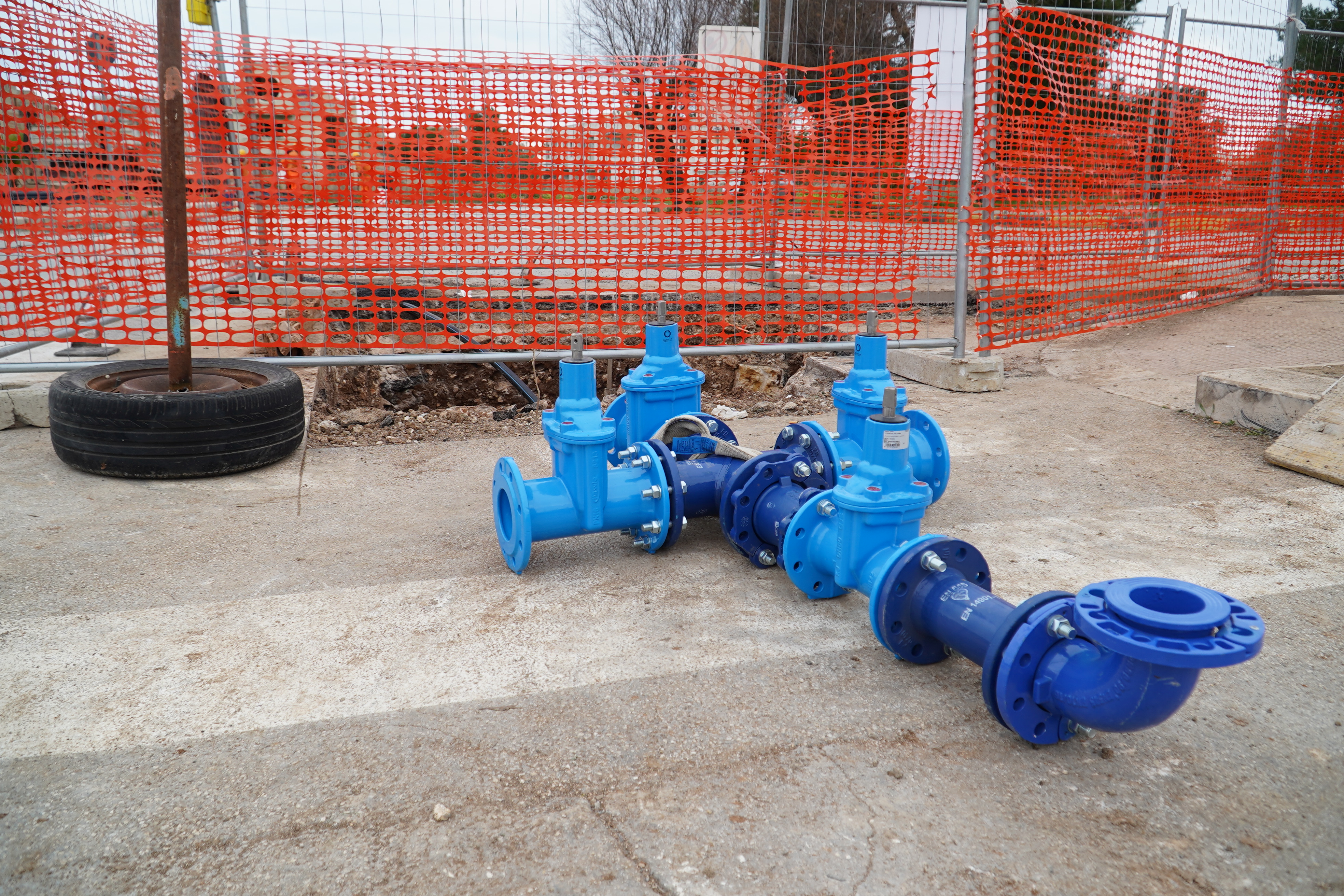 Mola di bari lavori AQP