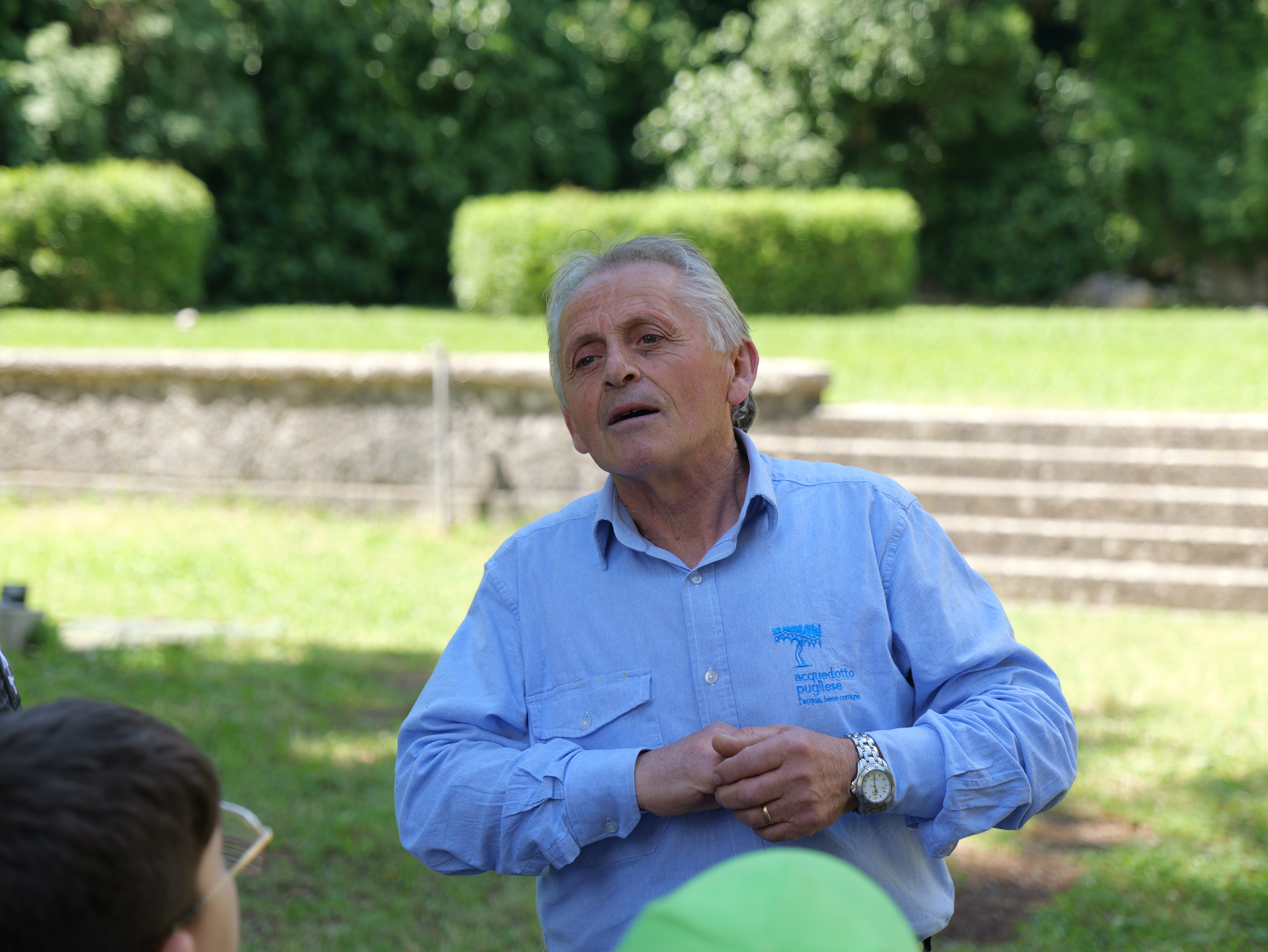 Una foto del collega Gerardo Malanga 