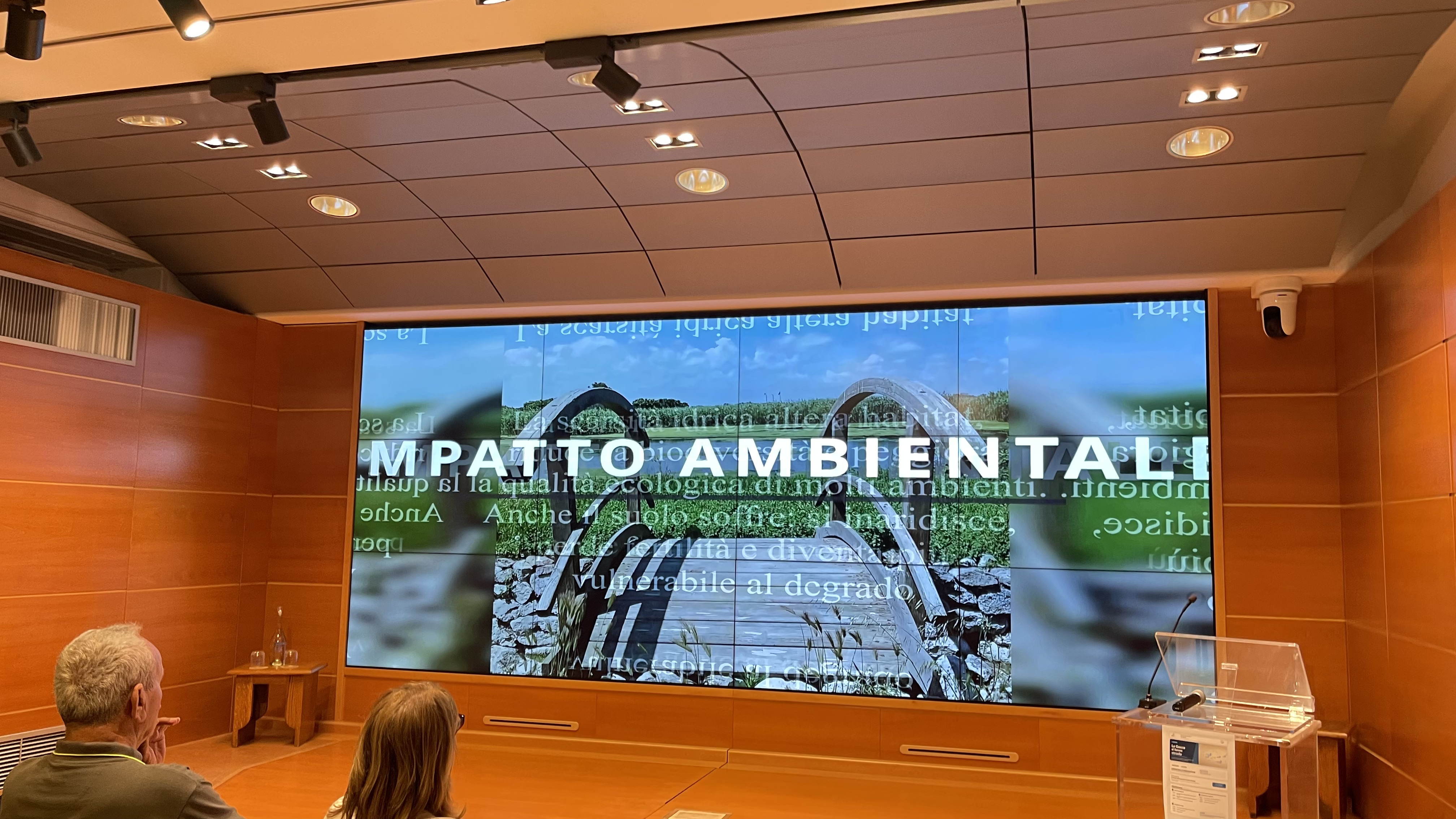 Una scena del video realizzato per il progetto Una scena del video realizzato per il progetto