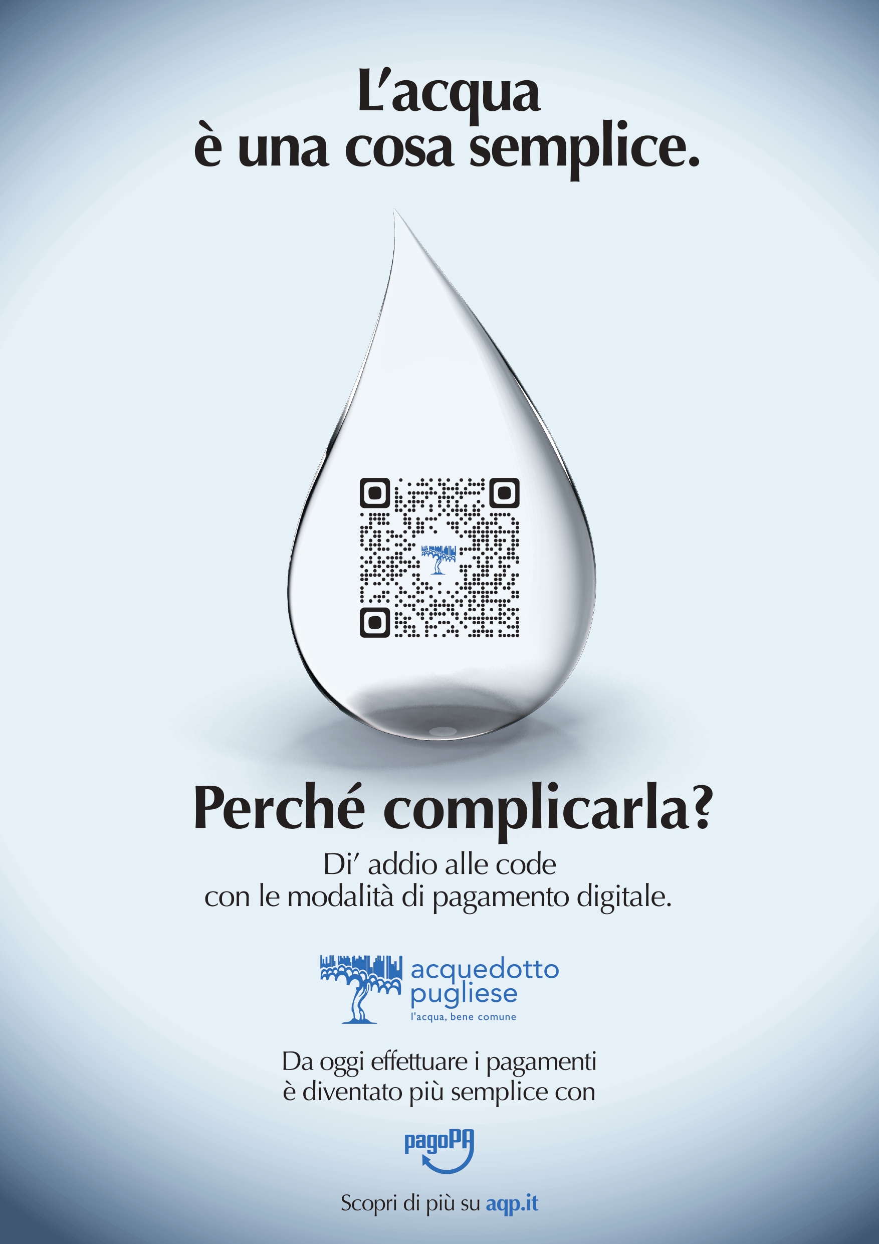L’acqua è una cosa semplice. Perché complicarla?