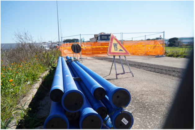 foto di un cantiere