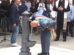 Un momento dell'inaugurazione