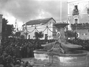 L'acqua arriva in città - Inaugurazione della fontana