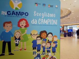 La campagna di comunicazione arriva anche nei supermercati