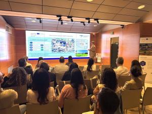 foto della platea durante un intervento per l'evento eco flow