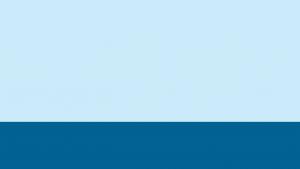 Sfondo azzurro in due tonalità della campagna Siamo in crisi idrica